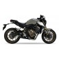 Ligne complète IXIL Hyperlow inox noir / alu poli - Honda CB650R - XH6342XB