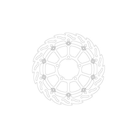 BRAKE DISC FLAME FRONT