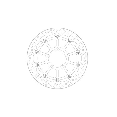 BRAKE DISC HALO FLOAT FT