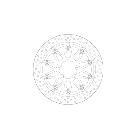 BRAKE DISC HALO T-FLOATER FT