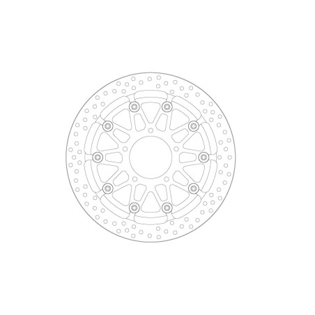 BRAKE DISC HALO T-FLOATER FT