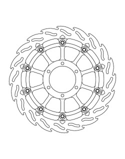 BRAKE DISC FLAME RACING FT R