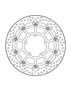 BRAKE DISC HALO FRONT HAYBUSA 