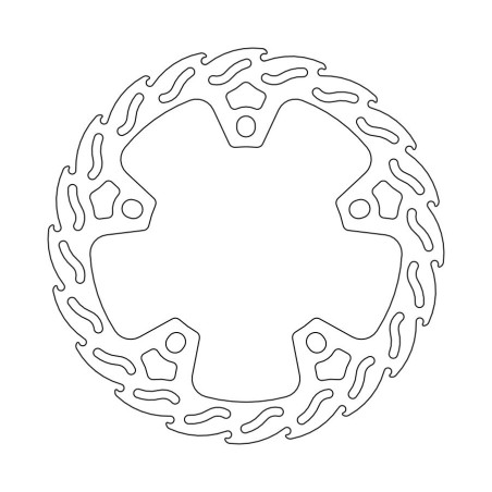 BRAKE DISC FLAME FRONT PAN AME