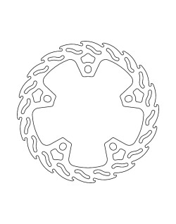 BRAKE DISC FLAME FRONT PAN AME