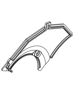 Couvercle moteur en plastique POLINI E-P3 OEM gauche