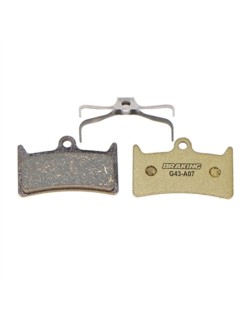Plaquettes de frein vélo BRAKING Carbo-Metallic