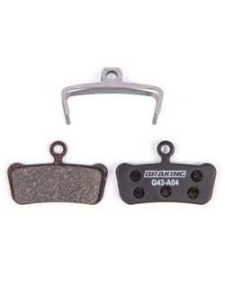 Plaquettes de frein vélo BRAKING organique