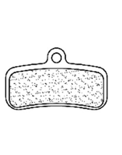 Plaquette de frein pour vélo électrique CL BRAKES ECX - métal fritté - 4052ECX