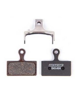 Plaquettes de frein vélo BRAKING organique