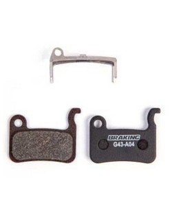 Plaquettes de frein vélo BRAKING organique