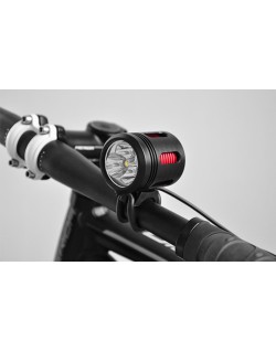 Éclairage vélo V BIKE led 3000lm batterie rechargeable externe