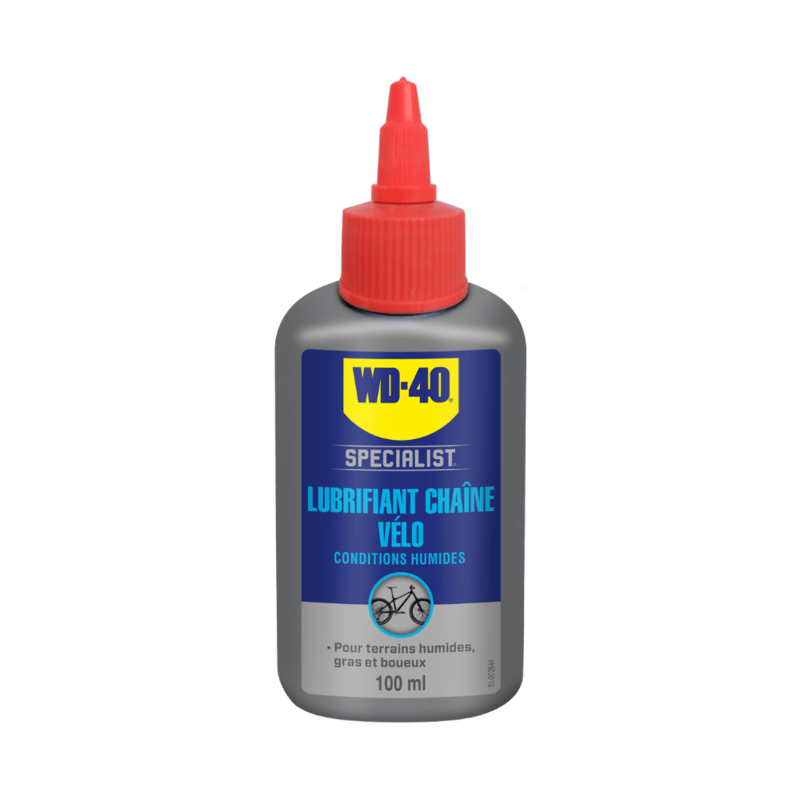 Lubrifiant chaine conditions humides vélo WD 40 Specialist® - 100ml Lubrifiant chaine conditions humides vélo WD 40 Specialist® - 100ml