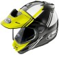 Casque ARAI TOUR-X5 Cosmic - jaune fluo Casque ARAI TOUR-X5 Cosmic - jaune fluo