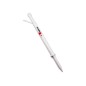 Piquet de piste plastique RACETECH blanc