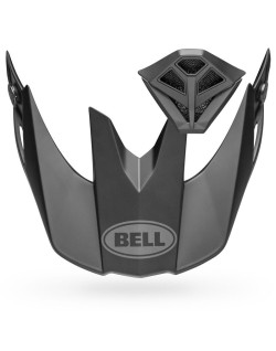 Kit visière et ventilation de bouche BELL Moto-10 - Visor Matte Black