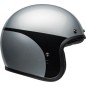 Casque BELL Custom 500 - Chassis Gloss Silver Black Casque BELL Custom 500 - Chassis Gloss Silver Black