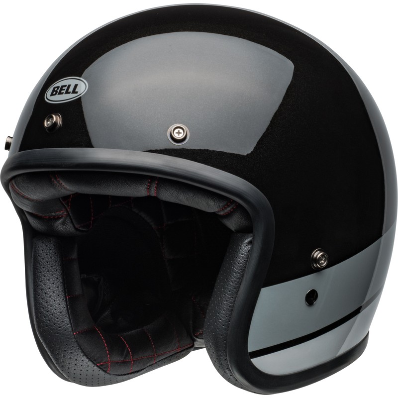Casque BELL Custom 500 - Gloss Black Flake Casque BELL Custom 500 - Gloss Black Flake