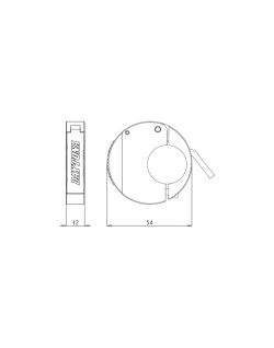 Alimentation USB type C DAYTONA Slim aluminium -  guidons Ø22,2/25,4