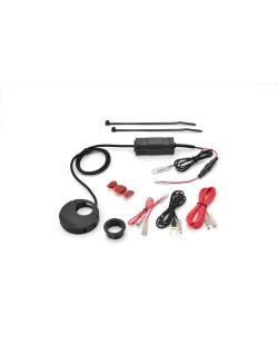 Alimentation USB type C DAYTONA Slim aluminium -  guidons Ø22,2/25,4