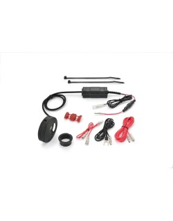 Alimentation USB type C DAYTONA Slim aluminium -  guidons Ø22,2/25,4