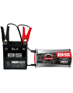 Chargeur de batterie pro-intelligent BS BATTERY BS60  - 12V 1/4/6A