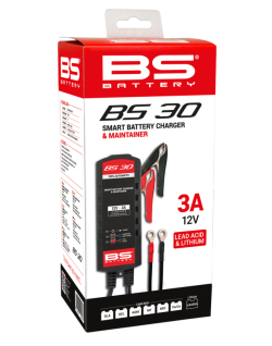 Chargeur de batterie intelligent BS BATTERY BS30 - 12V 3A