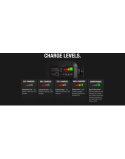 Chargeur de batterie intelligent montage avec pinces NOCO Genius2 6/12V 2A