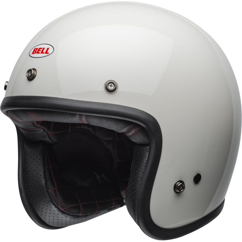 Casque BELL Custom 500 - Gloss Vintage White Casque BELL Custom 500 - Gloss Vintage White
