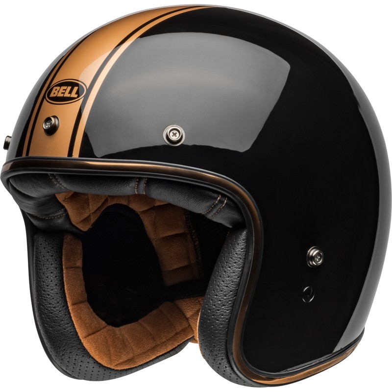 Casque BELL Custom 500 - Rally Gloss Black Bronze Casque BELL Custom 500 - Rally Gloss Black Bronze