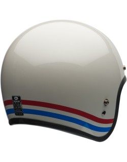 Casque BELL Custom 500 - Stripes Pearl