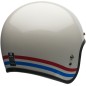 Casque BELL Custom 500 - Stripes Pearl