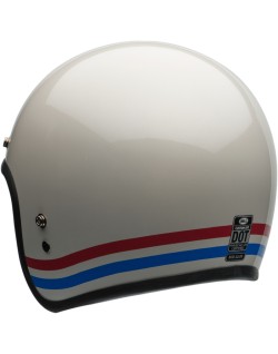 Casque BELL Custom 500 - Stripes Pearl