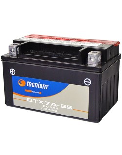 Batterie TECNIUM sans entretien avec pack acide - BTX7A-BS