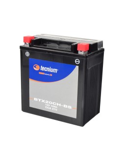 Batterie TECNIUM sans entretien avec pack acide - BTX20CH-BS