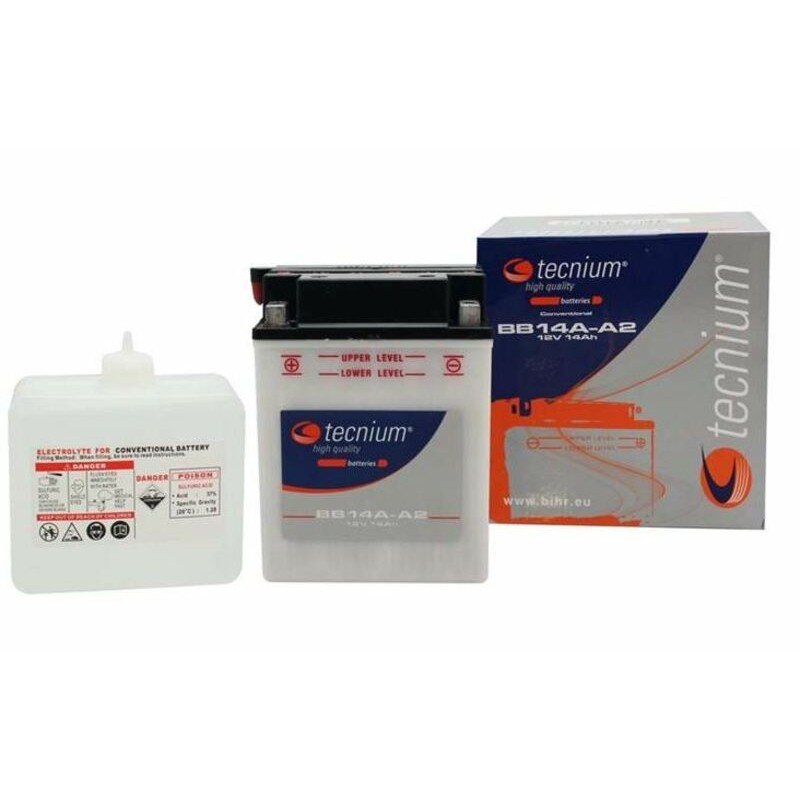 Batterie TECNIUM conventionnelle avec pack acide - BB10L-B2 Batterie TECNIUM conventionnelle avec pack acide - BB10L-B2