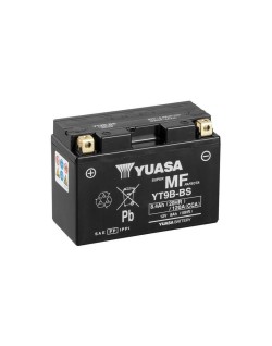 Batterie YUASA sans entretien avec pack acide - YT9B-BS