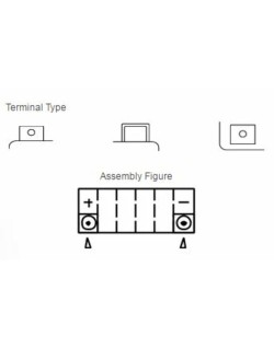 Batterie YUASA sans entretien avec pack acide - TTZ12S