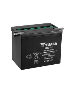 Batterie YUASA conventionnelle sans pack acide - YHD-12