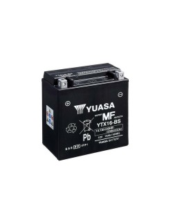 Batterie YUASA sans entretien avec pack acide - YTX16-BS