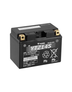 Batterie YUASA W/C sans entretien activé usine - YTZ14S