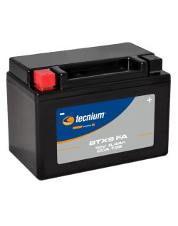 Batterie TECNIUM sans entretien activé usine - BTX9 FA