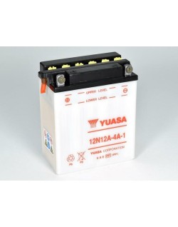 Batterie YUASA conventionnelle sans pack acide - 12N12A-4A-1