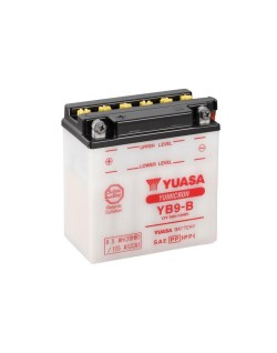 Batterie YUASA conventionnelle avec pack acide - YB9-B