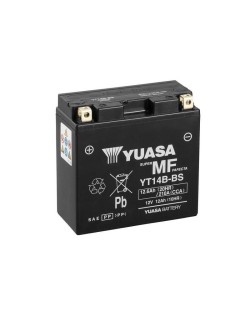 Batterie YUASA sans entretien avec pack acide - YT14B-BS