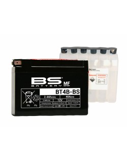 Batterie BS BATTERY sans entretien avec pack acide - BT4B-BS