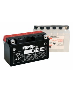Batterie BS BATTERY sans entretien avec pack acide - BT7B-BS