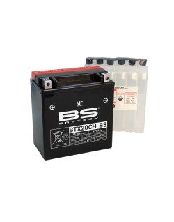 Batterie BS BATTERY sans entretien avec pack acide - BTX20CH-BS
