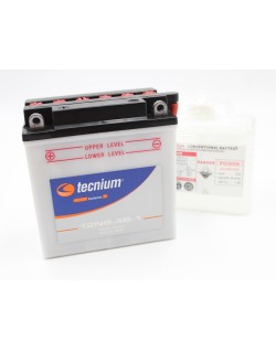 Batterie TECNIUM conventionnelle avec pack acide - 12N9-4B-1
