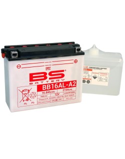 Batterie BS BATTERY Haute-performance avec pack acide - BB16AL-A2
